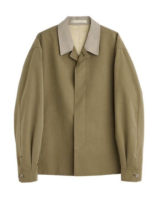 Our Legacy Green Pack Collar Blazer for men