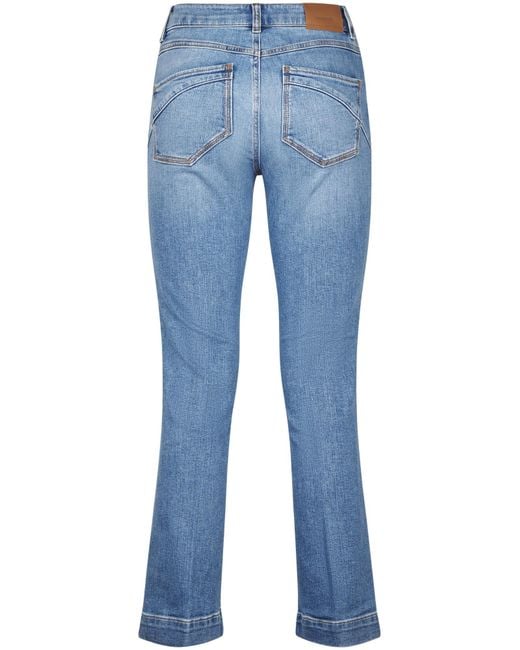 Sportmax Blue Belt-Loop Jeans