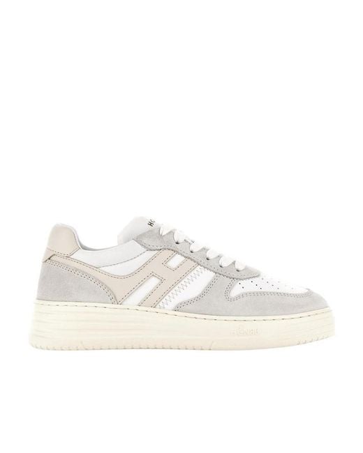 Hogan White H630 Casual Sports Shoes