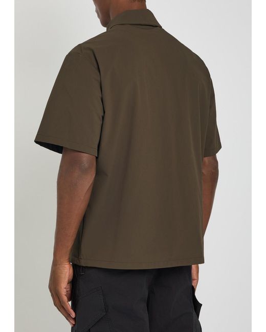 Moncler Green Casual Polo Shirt for men