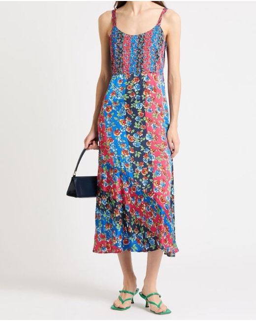 MAX&Co. Blue Midi Dresses