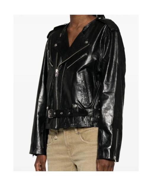 R13 Black Leather Jackets