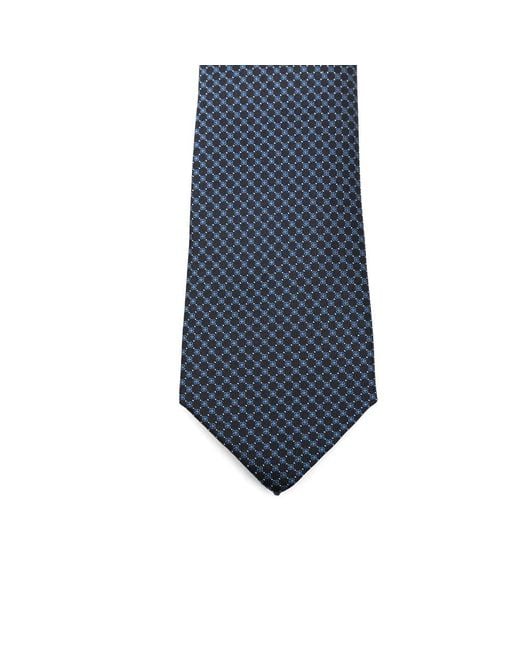 Canali Blue Pointed Tie for men