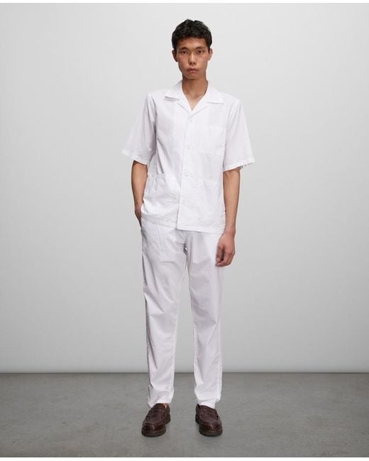 Aspesi White A Short Sleeved Shirt for men