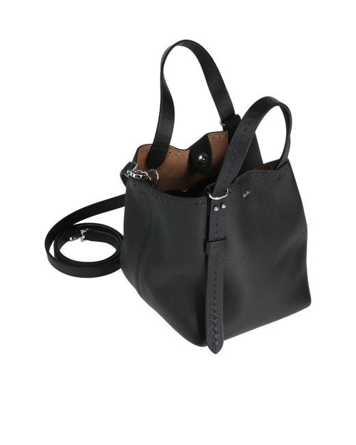 Max Mara Black Solid Color Handbags