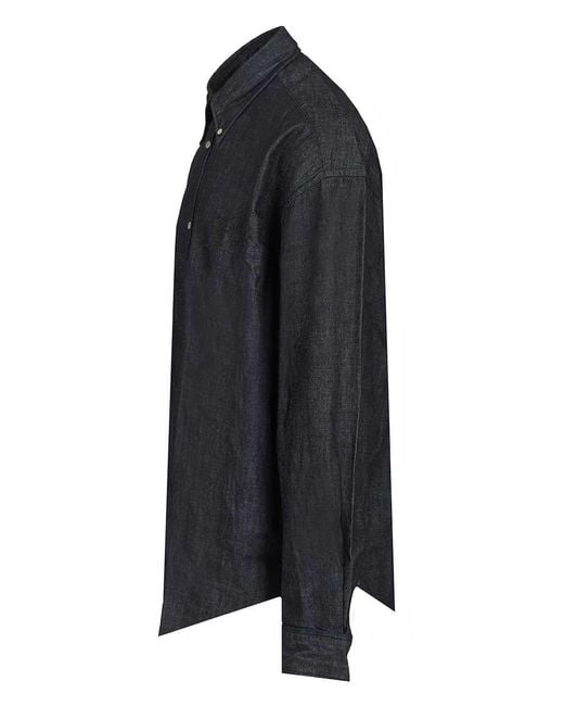 Acne Blue Denim Shirt for men