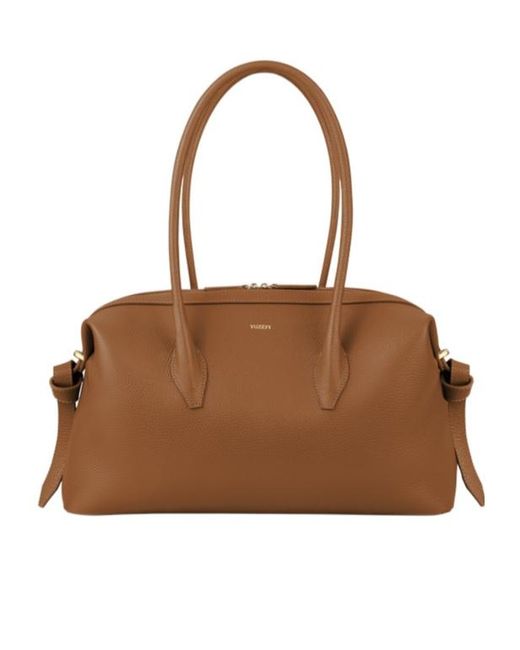 Yuzefi Brown Brioche Duffle