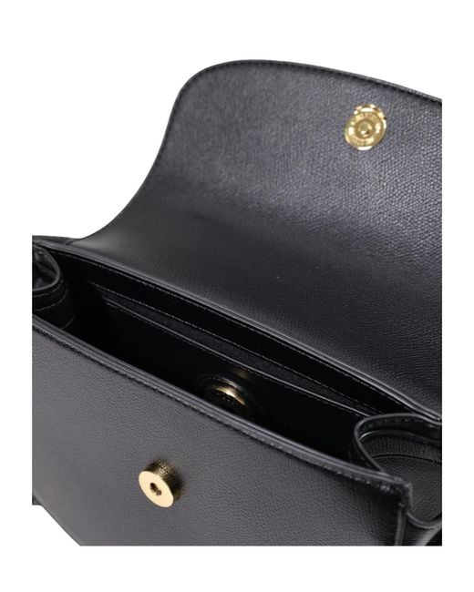 Moschino Black Flap Shoulder Bag
