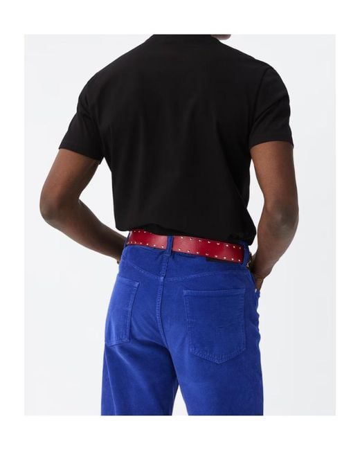Versace Black Printed Cotton-Jersey Slim T-Shirt for men
