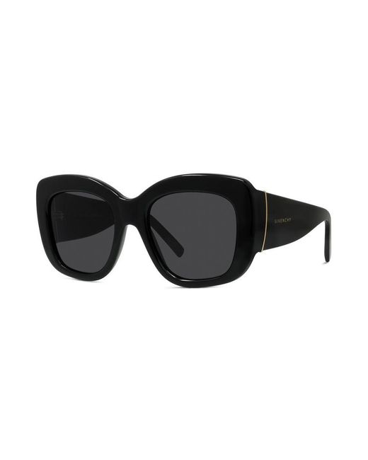 Givenchy Black Eyewear Oversized Frame Sunglasses