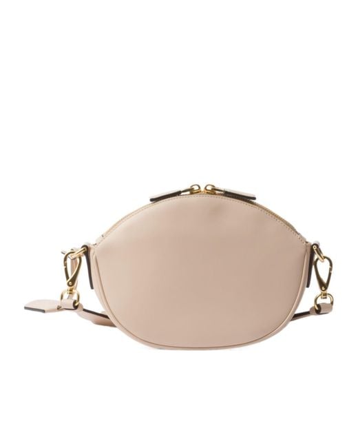 Prada Natural Leather Mini Shoulder Bag