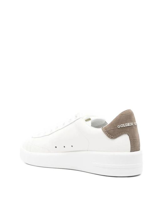 Golden Goose Deluxe Brand White Star-Detail Sneakers