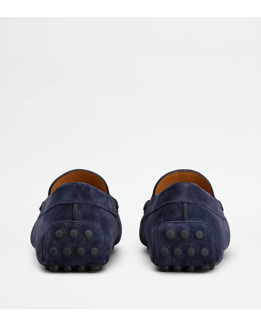 Tod's Blue Gommino Loafers for men