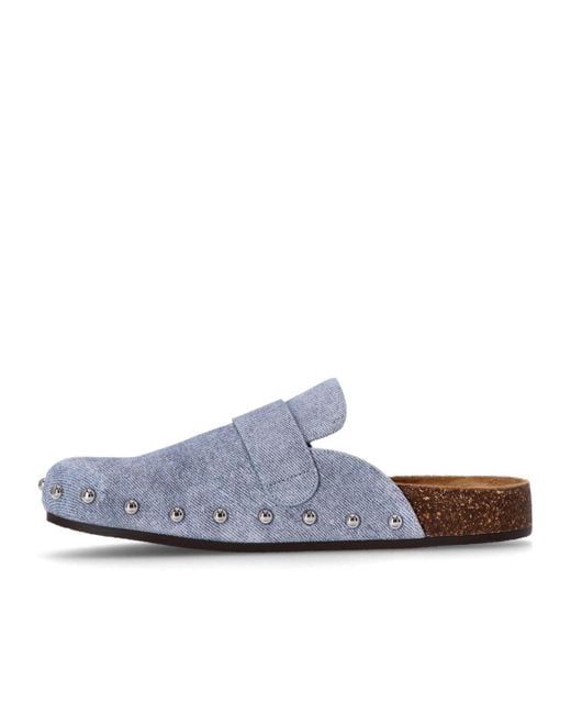 Tory Burch Blue Miller Sandals
