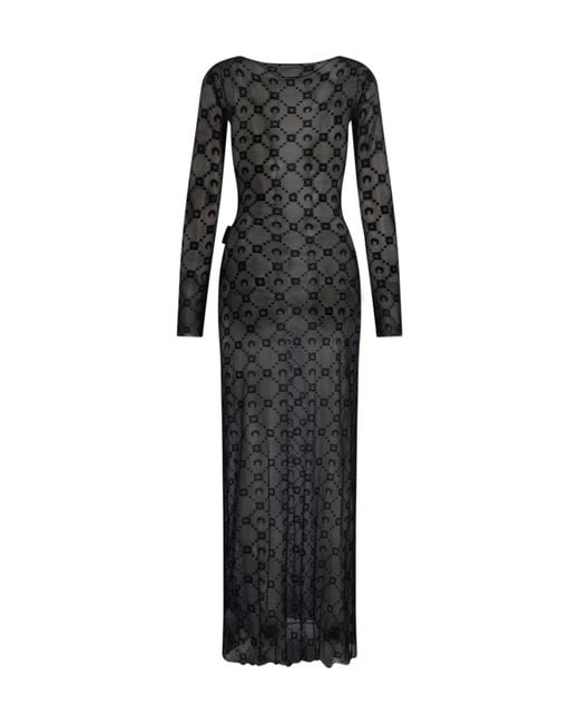 MARINE SERRE Black Dresses