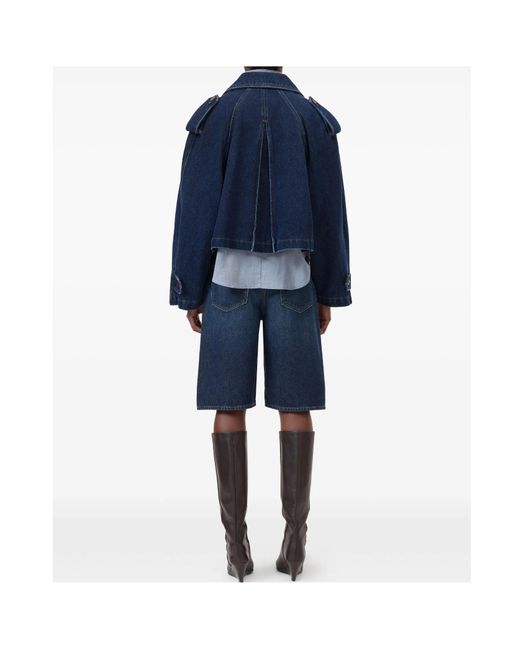 Closed Blue Denim Cropped Jacket