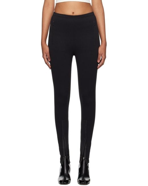Wardrobe NYC Black X Browns 50 Zip Cuff Leggings