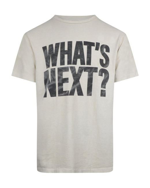 GALLERY DEPT. Gray Printed T-Shirt for men