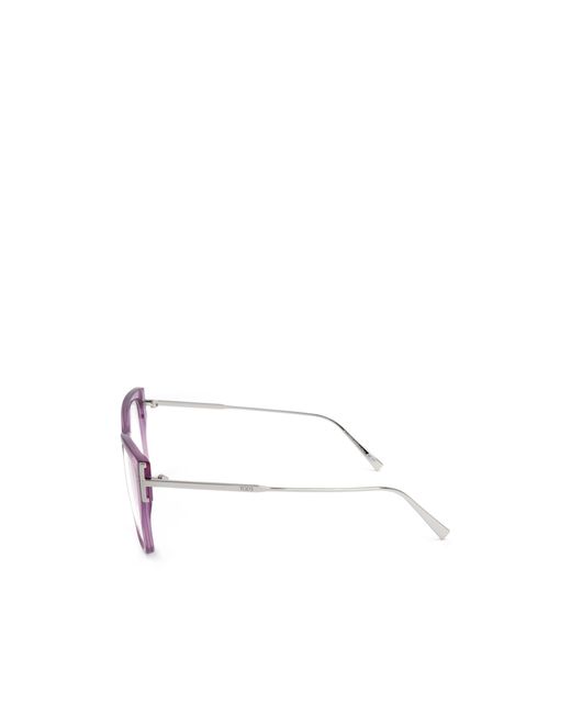 Tod's White Geometrically Framed Flat Mirror