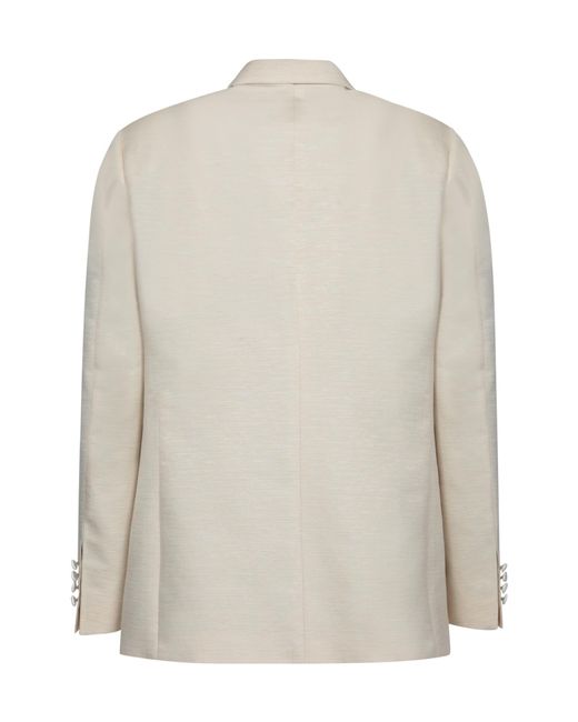 Canali Natural One Button Suit Jacket for men
