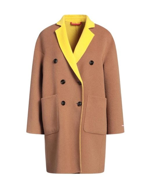 MAX&Co. Orange Long-Sleeved Coat