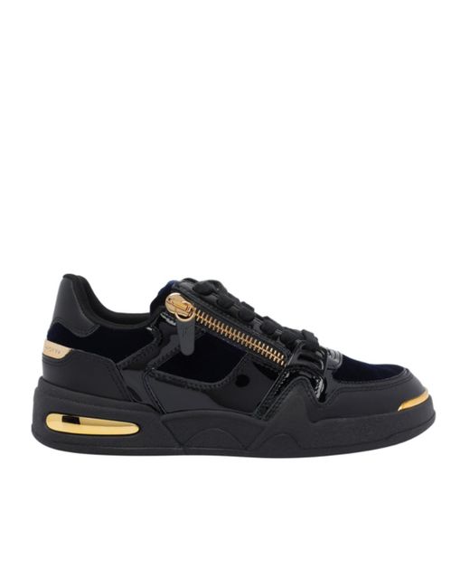 Giuseppe Zanotti Black Gz-Ghost Lace-Up Sneakers for men