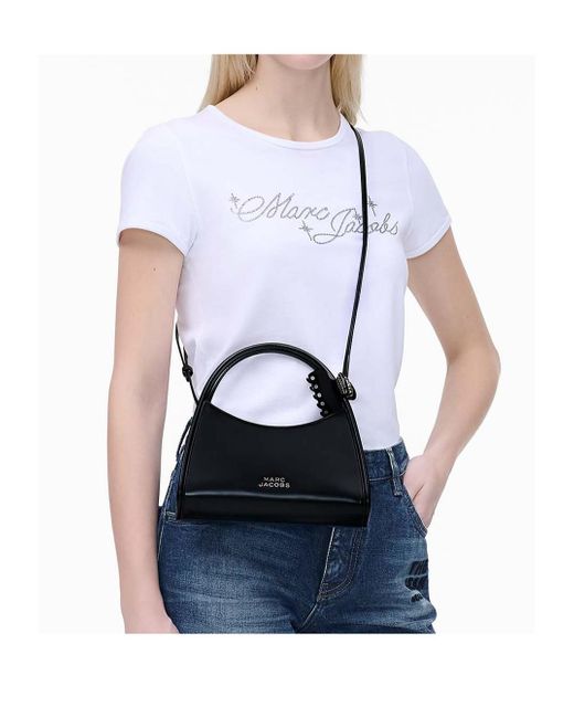 Marc Jacobs Black The Glam Claw Clip Cross Body Bag