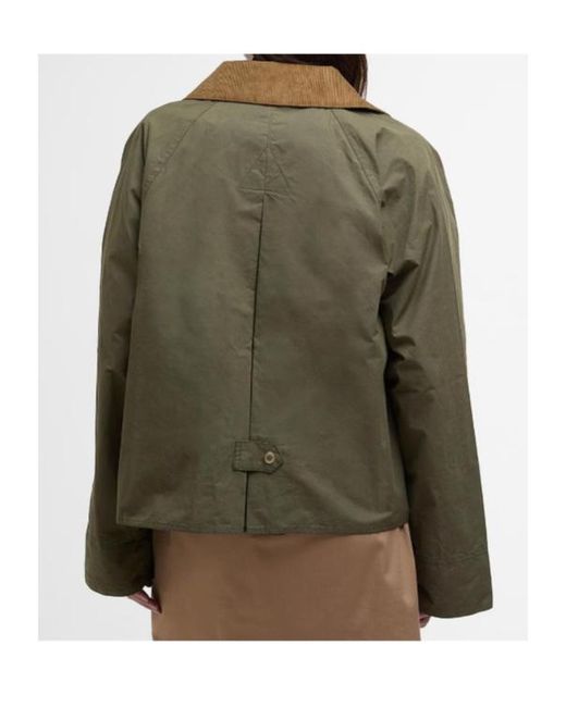 Barbour Green Catlin Showerproof Jacket