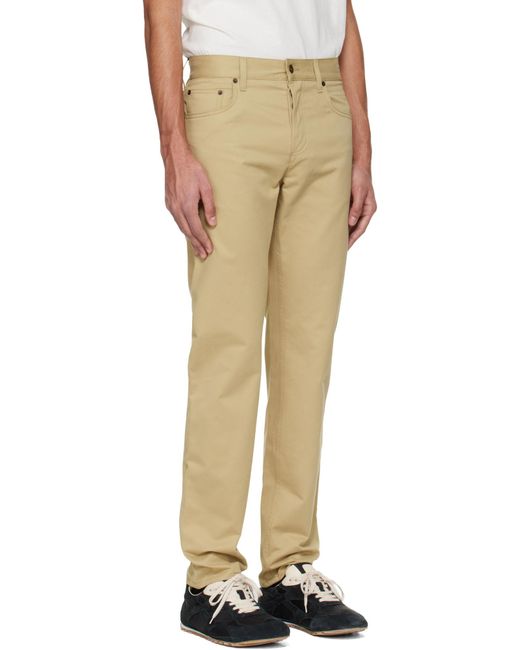 Burberry Natural Logo Patch Jeans for men