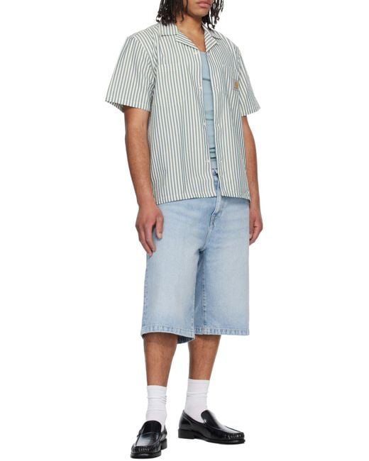 Carhartt Gray Leavel Shirt for men