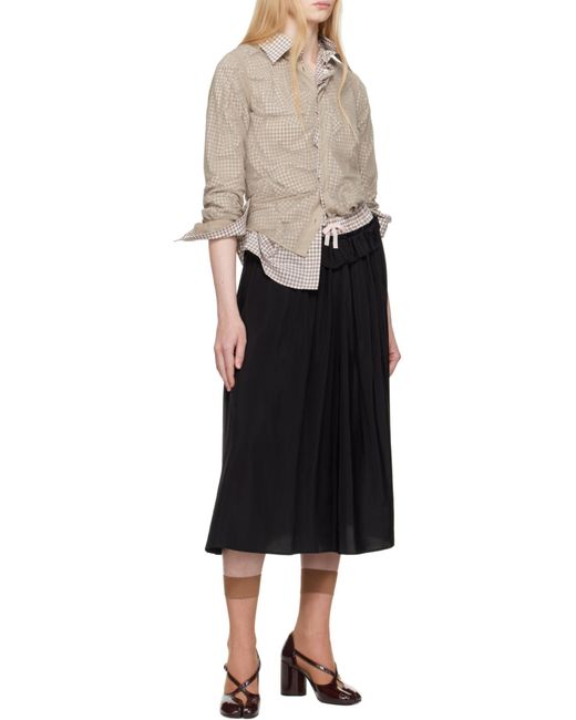 Maison Margiela Green Layer Shirt
