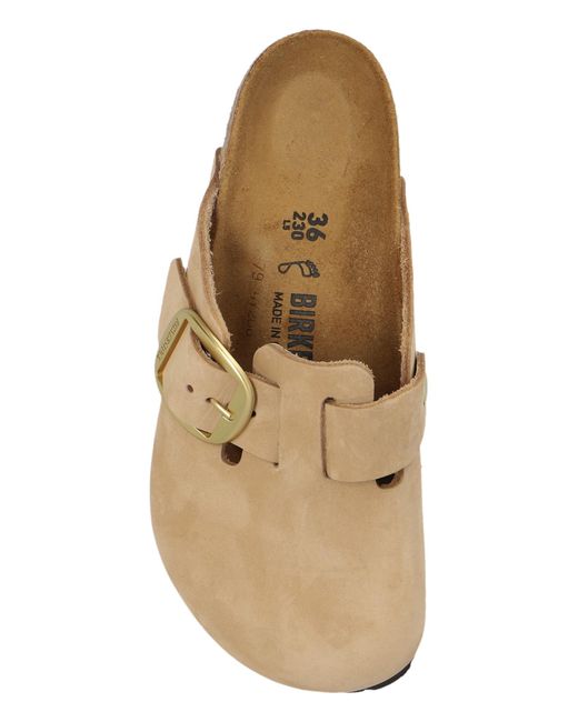 Birkenstock Brown Logo Muller Shoes