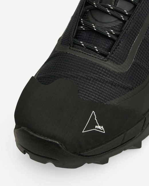Roa Black Katharina Lace-Up Sneakers for men