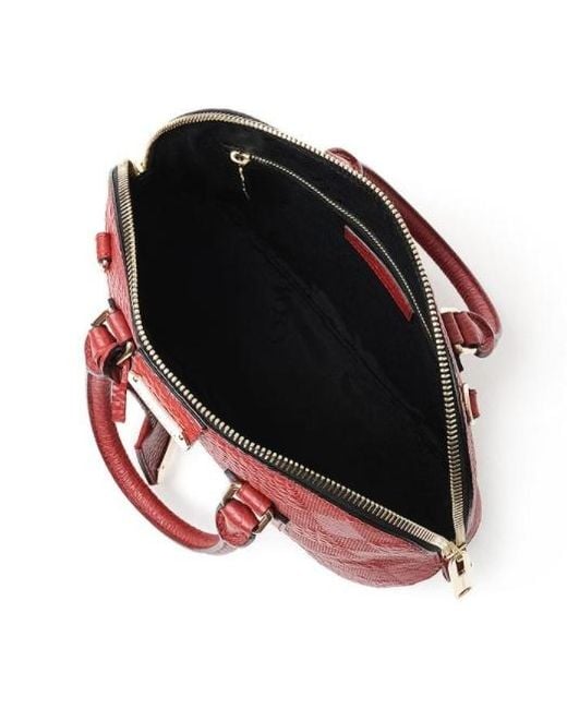 Burberry Red Logo Handbag