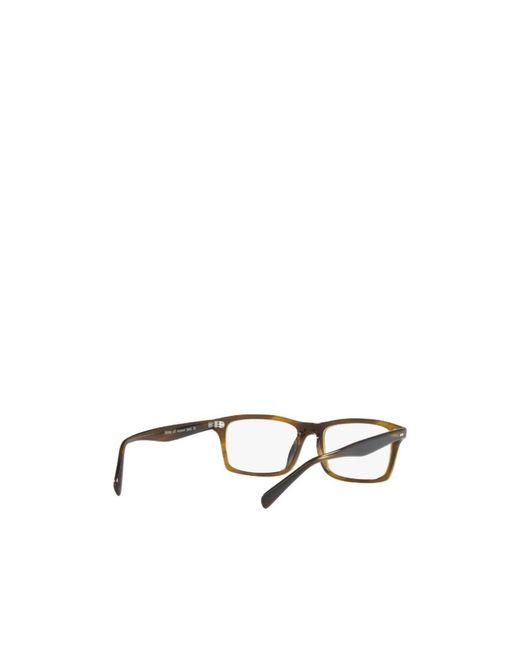 Oliver Peoples White Logo Flat Mirror for men