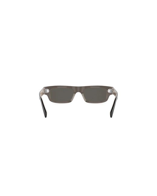 Céline White Full Frame Sunglasses for men