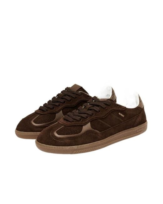 Alohas Brown Tb.490 Rife Lace-Up Sneakers
