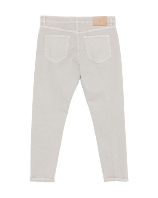 Pt Pantaloni White Pt Torino Slim-Fit Jeans for men