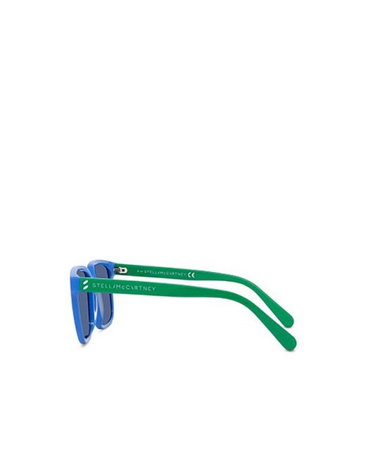 Stella McCartney Blue Logo Sunglasses