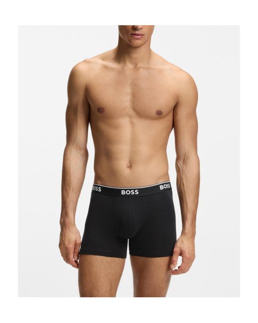 Boss Blue Boxer Briefs for men