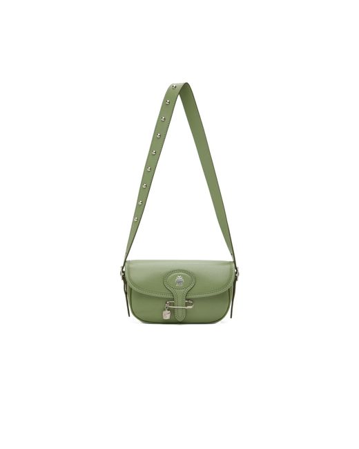 Bally Green Flap Shoulder Bag