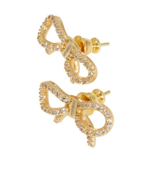 Ferragamo Natural Vara Bow Earrings