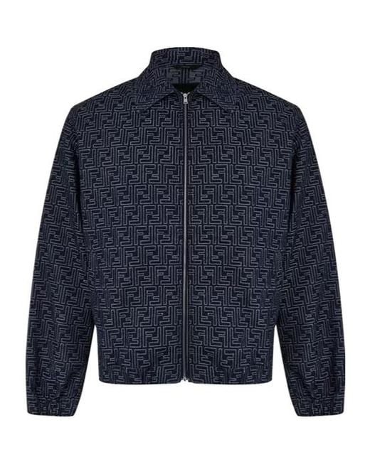 Fendi Blue Jeans Jacket for men