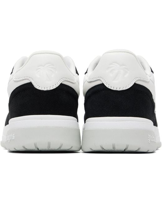 Palm Angels White Palm Basketball Sneakers for men