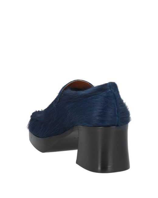 Marni Blue Solid Color Loafers