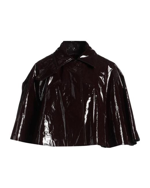 Chloé Black Plain Colour Jackets