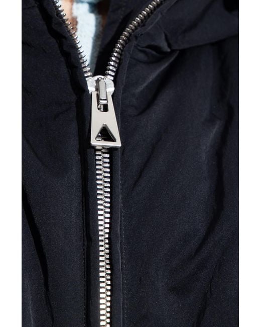 Bottega Veneta Blue Long-Sleeved Down Jacket