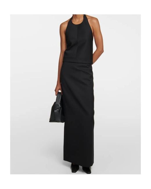 Wardrobe NYC Black Halter Neck Top