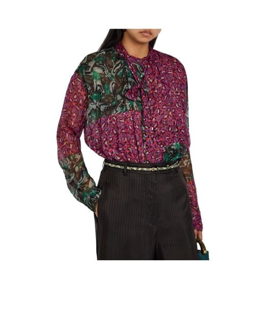 Dries Van Noten White Snake-Effect Leather Belt
