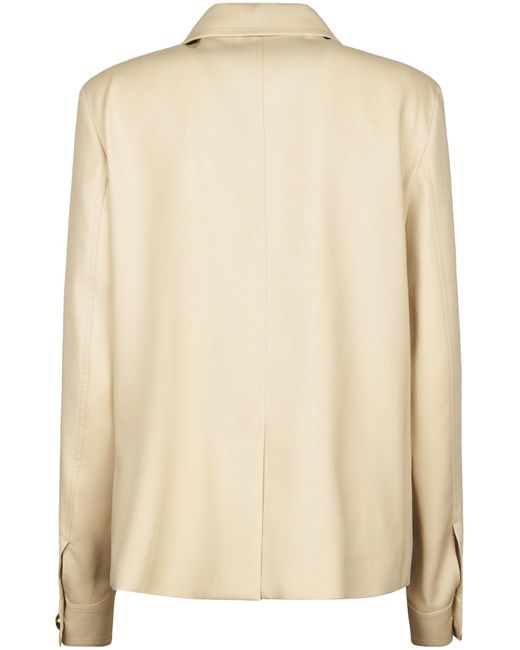 Max Mara Natural Studio Pocket Detailed Jacket